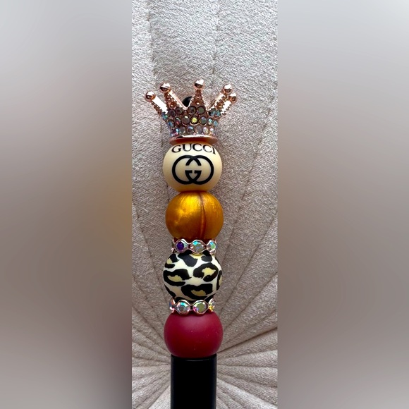 HAND BEADED PEN - Picture 2 of 2
